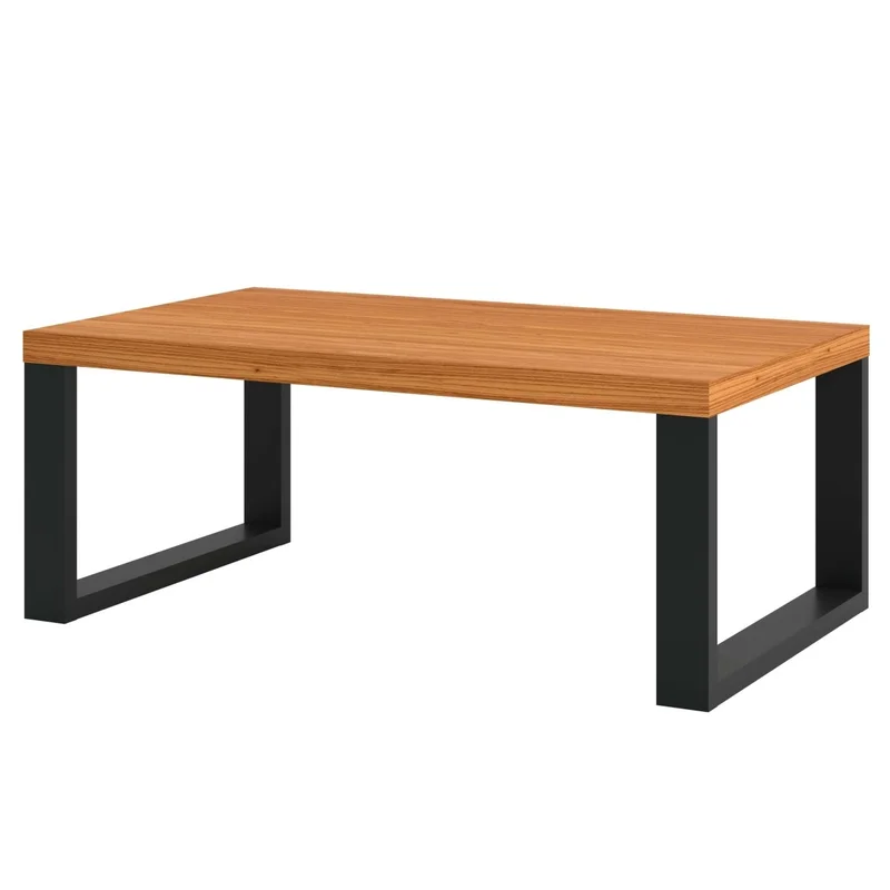 Mesa Ratona Industrial 90cm 100% MDF - Linea Factory en Madera natural - Mesas de living, Uruguay | Balton, vista 5