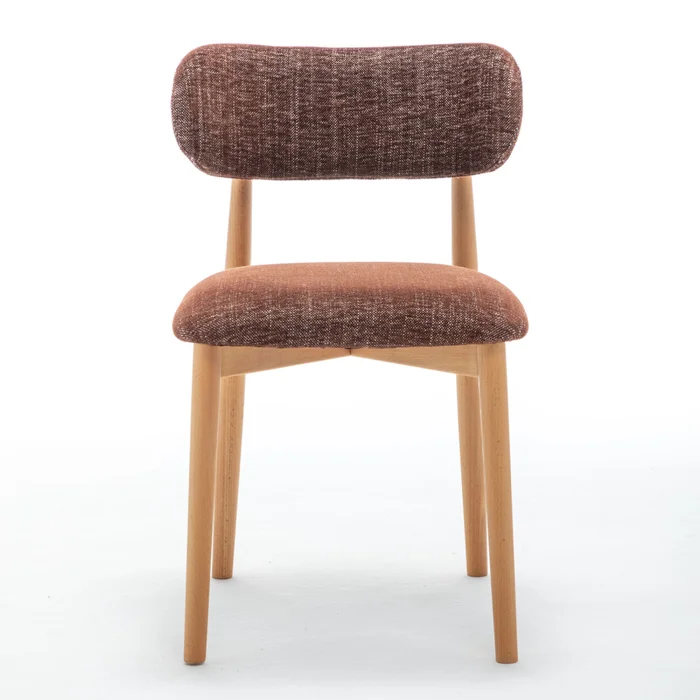 Silla De Comedor Madera Naranja Sarah en Naranja - Sillas, Uruguay | Divino, vista 2