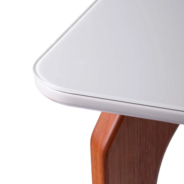 Mesa De Comedor Madera-mdf-y-vidrio Arco - Mesas de comedor, Uruguay | Divino, vista 6