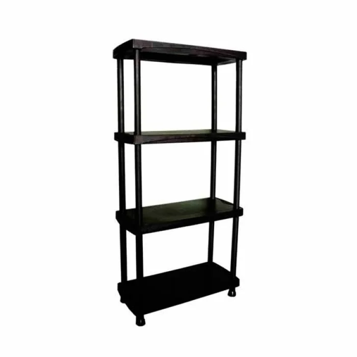 ESTANTE LODI NEGRO en Negro - Bibliotecas, Uruguay | Alfa Ventas