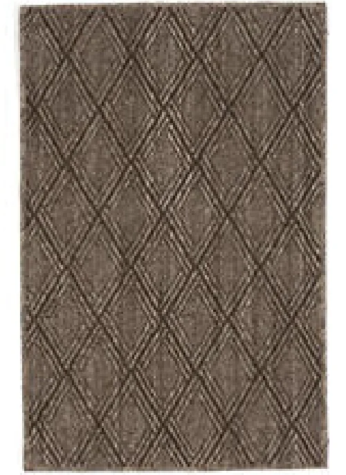 DIAMOND GREIGE SISAL WOVEN en Gris - Textiles, Uruguay | Sentido Jose Ignacio