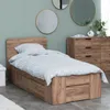Estructura cama LIMFJORDEN 90x190 2 cajones roble natural - Dormitorio, Uruguay | JYSK, vista 1 de 4
