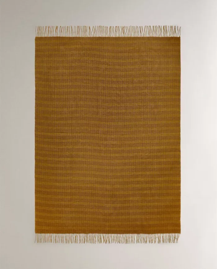 MANTA CUADROS - Textiles, Uruguay | Zara Home, vista 2