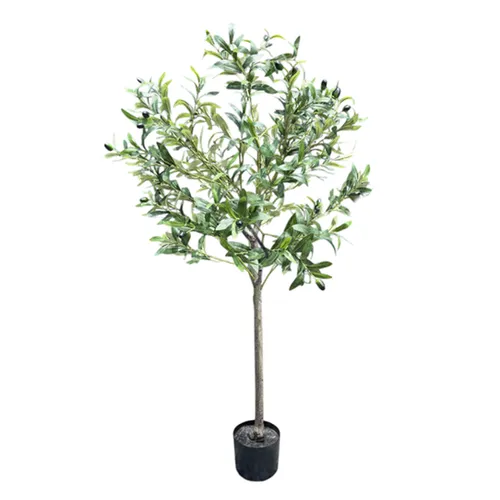 Olivo artificial 140cm en Negro - Macetas, Uruguay | Alta Gracia Deco