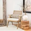 BUTACA MODERNA CON ESTERILLA en Madera natural - Butacas, banquetas y puffs, Uruguay | La Iberica, vista 5 de 17
