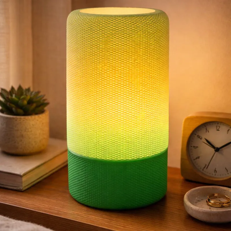 Portatil 3D Semantic Ambiental color verde  – Luz Decorativa Moderna para Dormitorio y Hogar en Multicolor - Lámparas de mesa, Uruguay | Bascuhouse