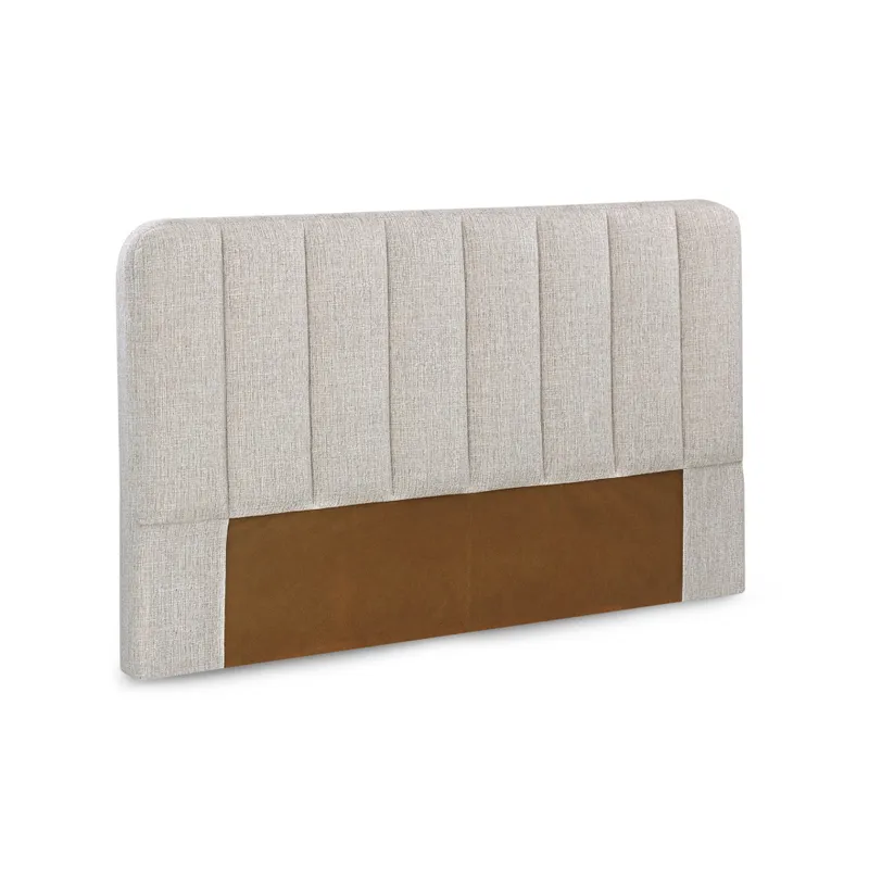 Respaldo madera tapizado tela Beige 1.76 mts en Beige - Respaldos de cama, Uruguay | Champagne Home