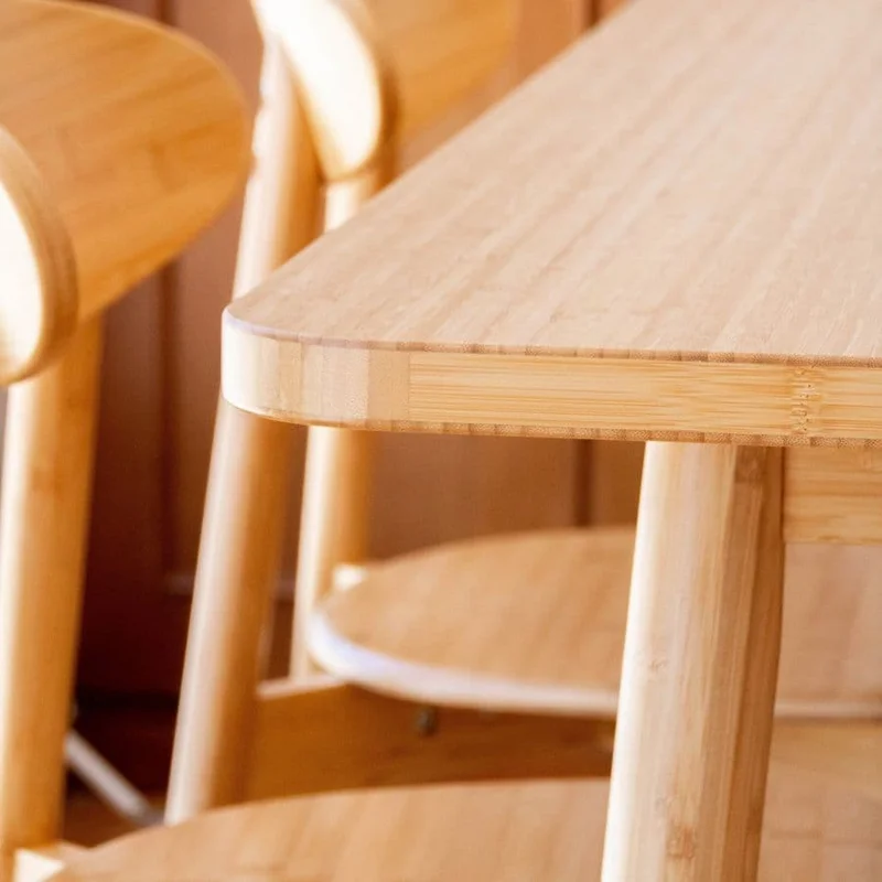 Mesa Malmo en Madera natural - Muebles, Uruguay | Uruguay Bamboo, vista 6
