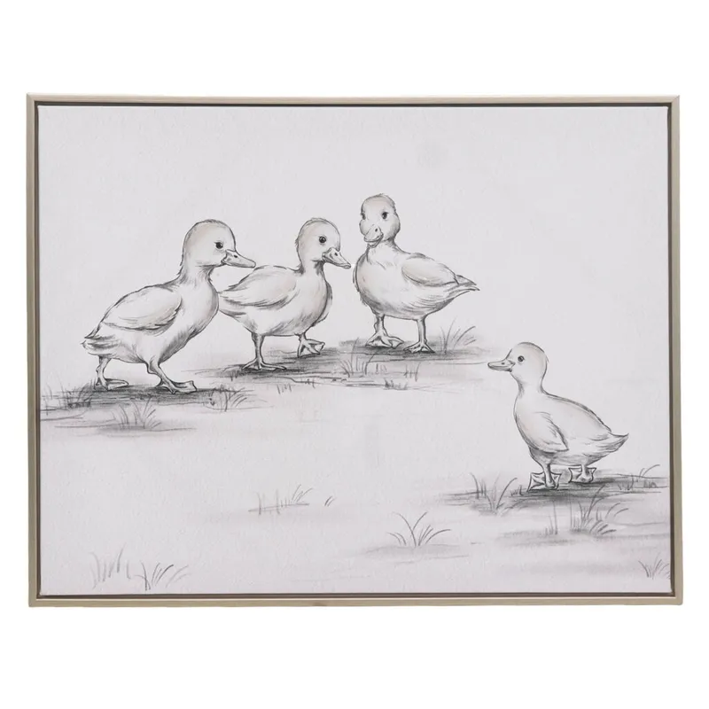 Cuadro Duks, 40x50, Bl Blanco Papel Ws247082b en Blanco - Decoración de pared, Uruguay | Divino