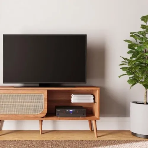 Rack TV REF.TB336 en Madera natural - Muebles para TV, Uruguay | Igoa