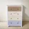 Cómoda 4 cajones Linea Flora - Blanco en Blanco - Cómodas, Uruguay | Nario Hogar, vista 2 de 3