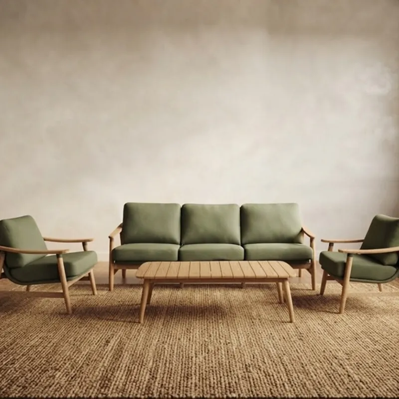 Juego De Exterior Masaya en Verde oliva - Muebles para el exterior, Uruguay | Aihaus