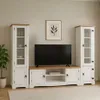 Promo Rack de TV + Paneleros Linea Naturale - Blanco en Blanco - Muebles para TV, Uruguay | La Cueva Muebles, vista 1 de 12