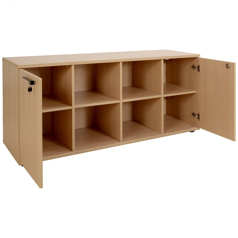 Armario Madera Blanco Quadro en Madera natural - Escritorios, Uruguay | Divino, vista 4