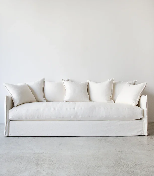 Sofá con funda Euge en Blanco - Sillones y sofás, Uruguay | Pieza Clave