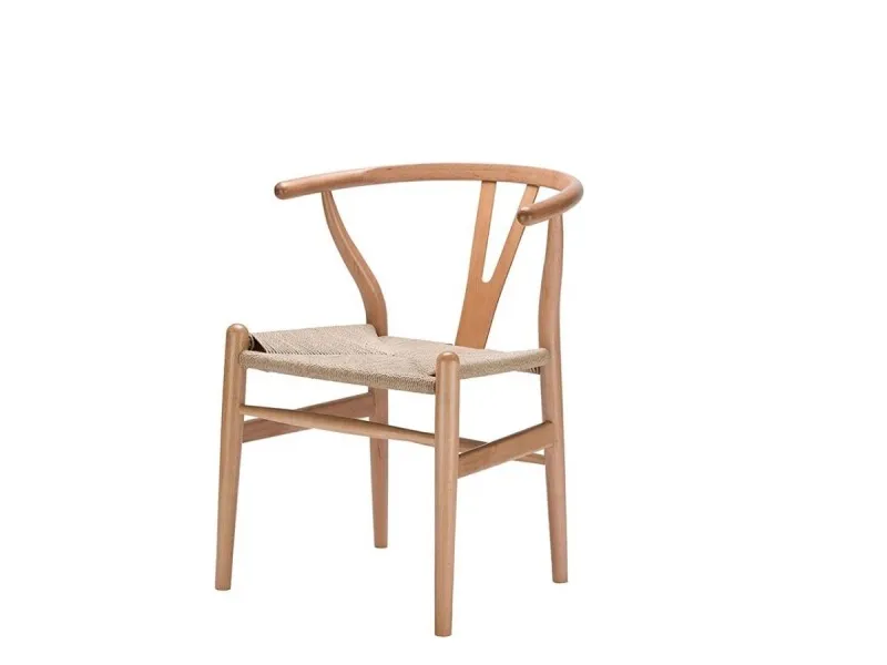 Silla WISHBONE en Madera - Natural en Madera natural - Sillas, Uruguay | Finkel