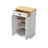 Zapatera - 2 Puertas - 1 Cajón - Línea Oslo - Blanco en Blanco - Aparadores y recibidores, Uruguay | Ecowood, vista 2 de 3
