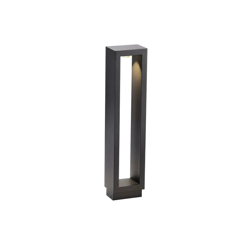 Bolardo Frisia en Negro - Lámparas de pie, Uruguay | Darko Lighting