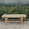 Banco Ratan en Madera natural - Butacas, banquetas y puffs, Uruguay | Balihai, vista 1 de 4