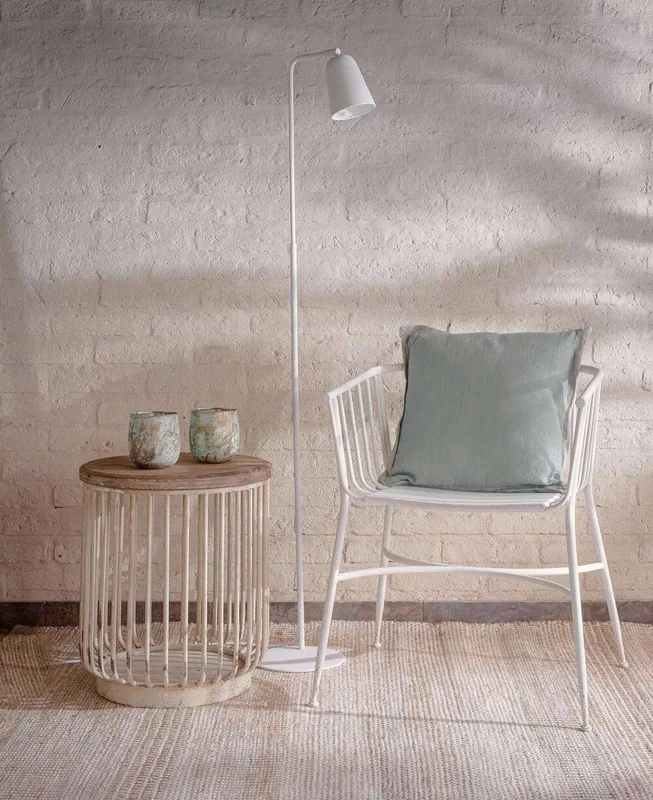 BUTACA / SILLA DE METAL WHITE en Blanco - Sillas, Uruguay | La Iberica, vista 8