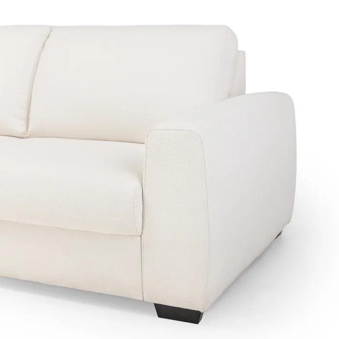 Sofá Juno - Tela Aquaclean - 2,5 cuerpos - A fabricar en Blanco - Sillones y sofás, Uruguay | Nyr, vista 4