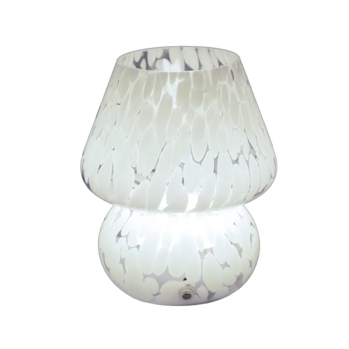 Ml251013 Vidrio Blanco Lámpara De Mesa Ml en Blanco - Iluminación, Uruguay | Divino, vista 2