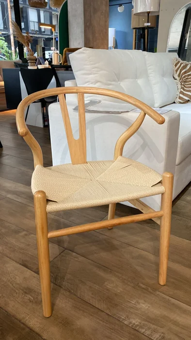 Silla Wishbone – Natural en Madera natural - Sillas, Uruguay | Berna Home, vista 4