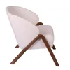 Butaca Tela-y-madera Natural-beige Arco Off White/miel en Off-white - Sillones y sofás, Uruguay | Divino, vista 4 de 5