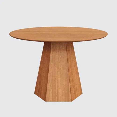 Mesa de Comedor Milano Redonda 115CM - 100% MDF - Mesas de comedor, Uruguay | Balton