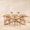 Mesa de comedor Nikolaj en Madera natural - Mesas de comedor, Uruguay | Satec, vista 8 de 8