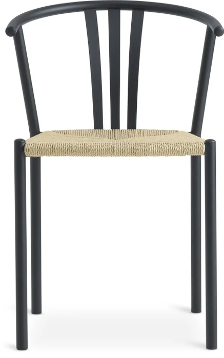 Silla de comedor JYDERUP negro/natural en Gris - Sillas, Uruguay | JYSK, vista 2