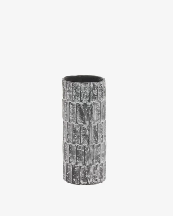 Jarrón Arisa de papel maché negro 31 cm en Negro - Jarrones, Uruguay | Kavehome