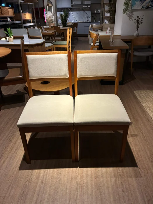 x2 Silla Alice - Madera Maciza Liquidación (Producto Armado) en Beige - Sillas, Uruguay | Balton, vista 3