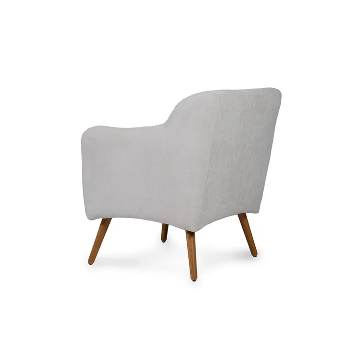 Butaca Eva - Tela Microfibra - C39 (Hielo) en Beige, Uruguay | NYR, vista 3
