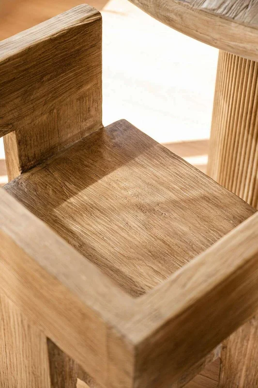 SILLA / BUTACA ESCULTURA - OLMO en Madera natural - Butacas, banquetas y puffs, Uruguay | La Iberica, vista 9