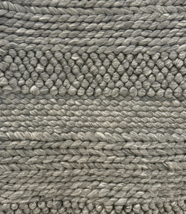 ALFOMBRA LANA MIX NUDOS/ESPIGA GRIS en Gris - Textiles, Uruguay | Masinfinito Casa, vista 2