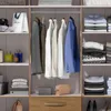 Armario Ropero Placard de 6 Puertas Línea Plus con 2 Cajones y Perchero Horizontal - MDP - Freijo en Madera natural - Roperos y placares, Uruguay | Mulata, vista 7 de 10