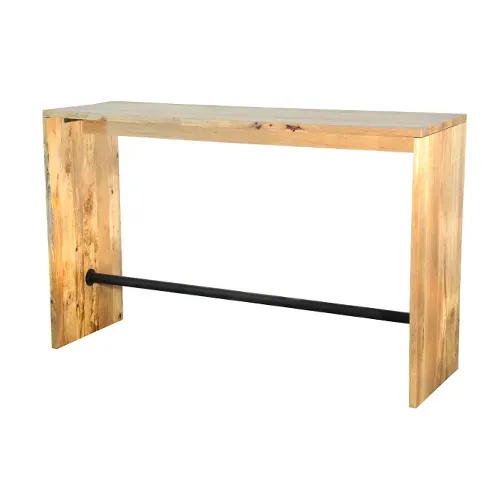R53 Barra 160x50x100 en Madera natural - Mesas de comedor, Uruguay | Victoriana