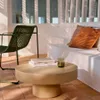 Mesa de centro Aiguablava de cemento - beige Ø 66 cm en Beige - Mesas de living, Uruguay | Kavehome, vista 2 de 8