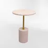 MESA AUXILIAR AMORE PINK Rosa CIRCULAR - Mesas de comedor, Uruguay | Viasono, vista 2 de 4