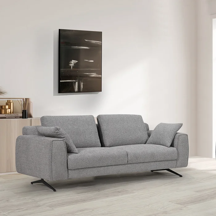 Sofá PARCOURS Gris 3 CUERPOS en Gris - Sillones y sofás, Uruguay | Viasono