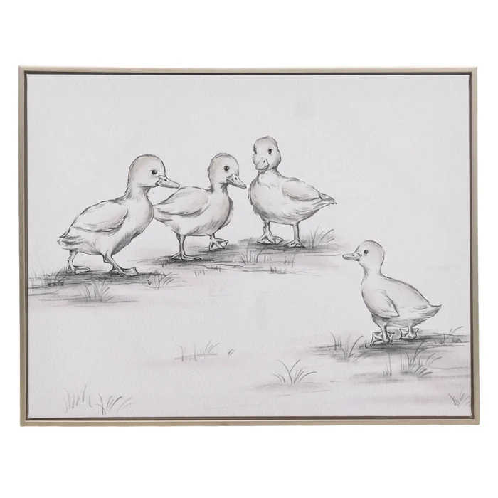 Cuadro Duks, 40x50, Bl Blanco Papel Ws247082b en Blanco - Decoración de pared, Uruguay | Divino