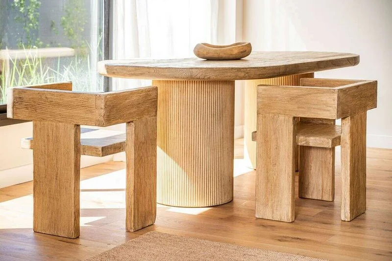 SILLA / BUTACA ESCULTURA - OLMO en Madera natural - Butacas, banquetas y puffs, Uruguay | La Iberica, vista 5