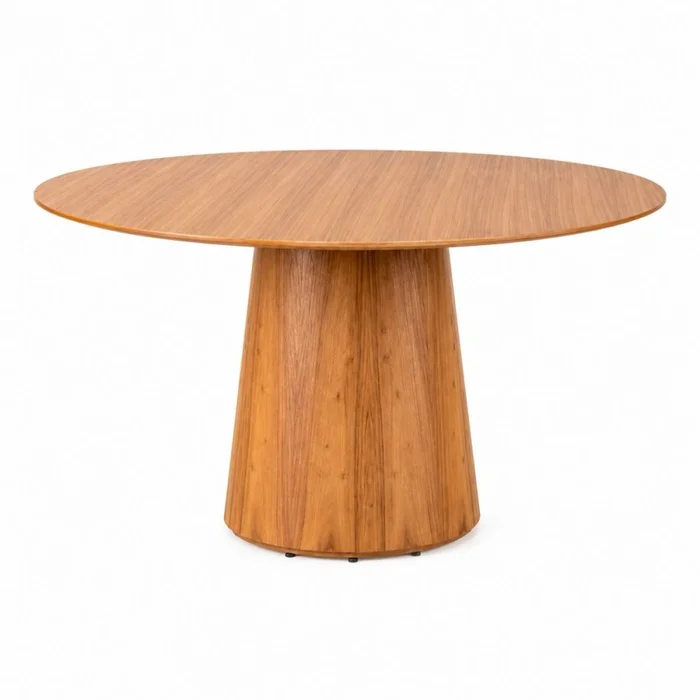 Mesa de Comedor Zara - Redonda - 100 - Canela en Marrón, Uruguay | NYR, vista 3