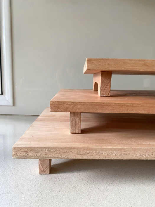 Tabla rectangular de madera mediana en Madera natural - Decoración, Uruguay | Dreams On Time, vista 15