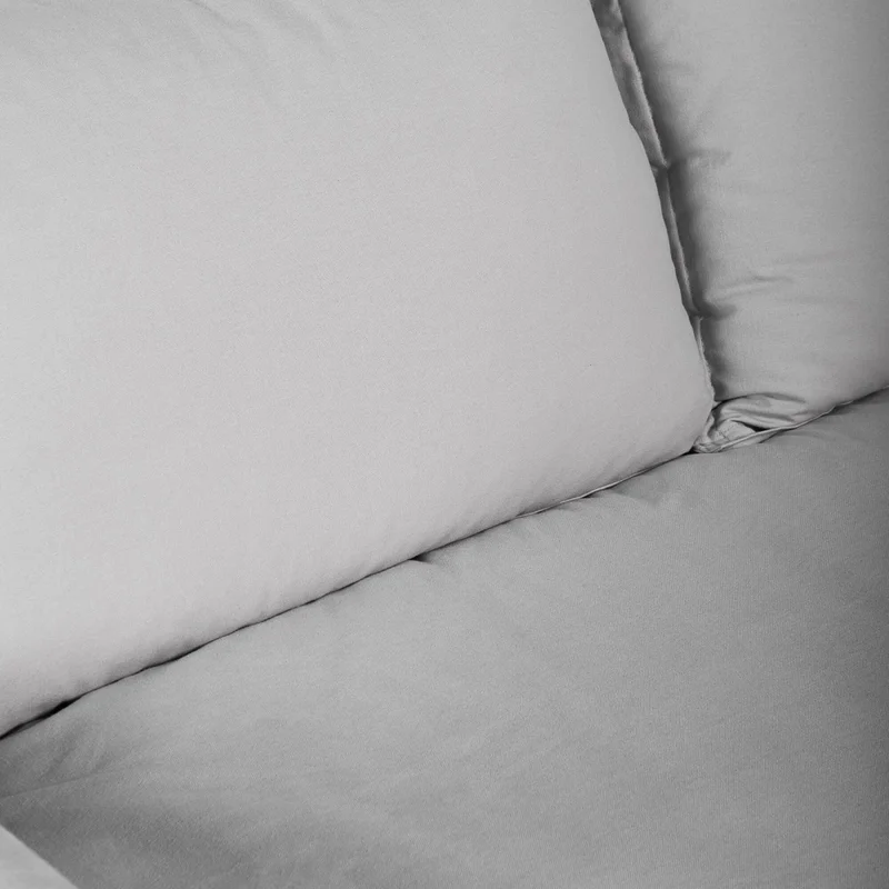 Sofa 3 Cuerpos Tela Gris Alaska en Gris - Sillones y sofás, Uruguay | Divino, vista 4