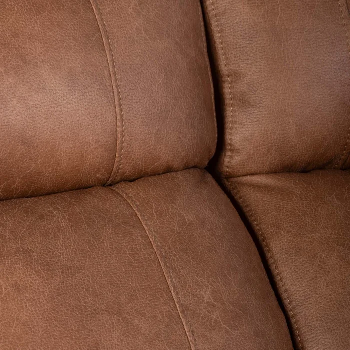 Recliner Manual 3 Cuerpos Tela Marron Hamilton Camel en Beige - Sillones y sofás, Uruguay | Divino, vista 6