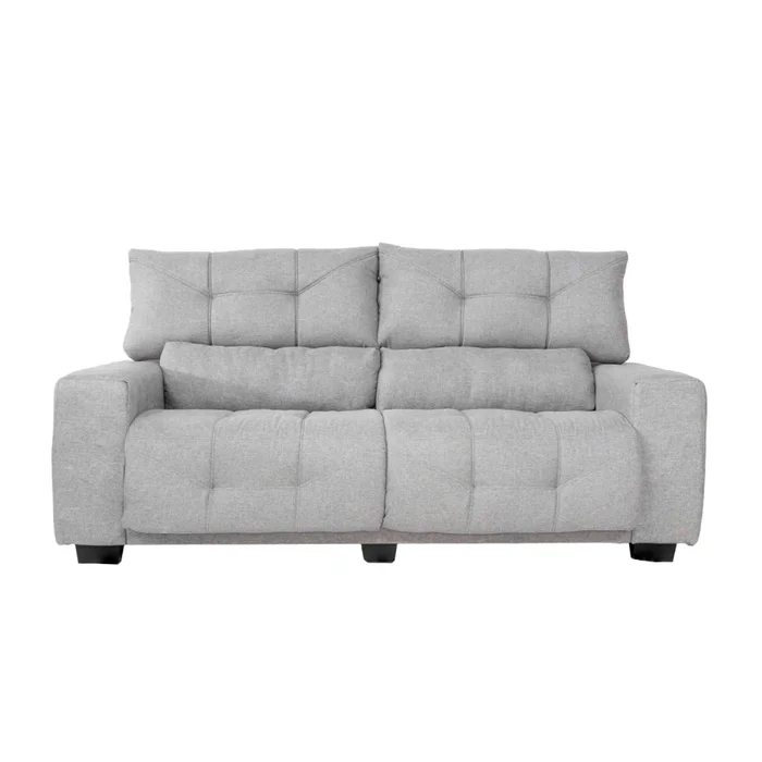 HELLEN- SOFA 2 CUERPOS HANNOVER GRIS CLARO en Gris - Sillones y sofás, Uruguay | Alfa Ventas, vista 3