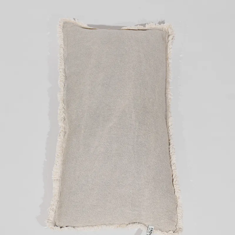 Almohadón Thames Rect - Gris Melange en Gris - Textiles, Uruguay | Indian