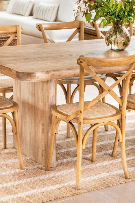 MESA COMEDOR ATHENA - 2.00 X 1.00 MTS en Madera natural - Mesas de comedor, Uruguay | La Iberica, vista 23